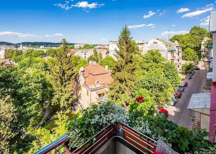 Daire On Arkhipenka With Panorama View Lviv