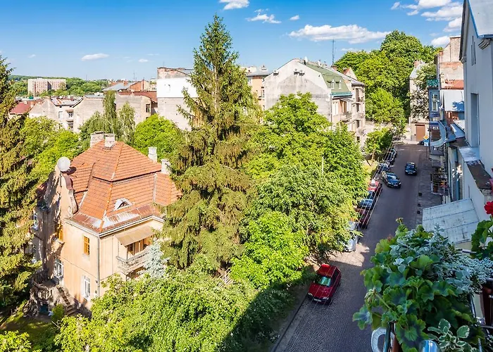 Daire On Arkhipenka With Panorama View Lviv